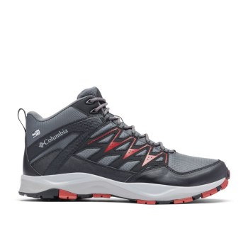 Columbia Wandelschoenen Heren, Wayfinder Mid OutDry DiepGrijs Rood, 20EANMUVB